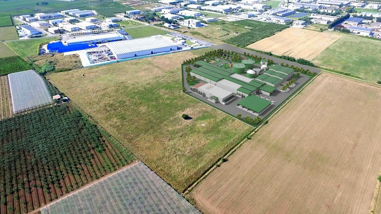 Impianto di produzione di biometano a Cisterna di Latina